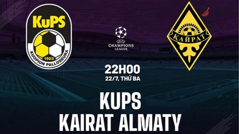 Nhận định bóng đá KuPS vs Kairat Almaty – Khó phân thắng bại  2 Thông tin lực lượng KuPS vs Kairat Almaty mới nhất