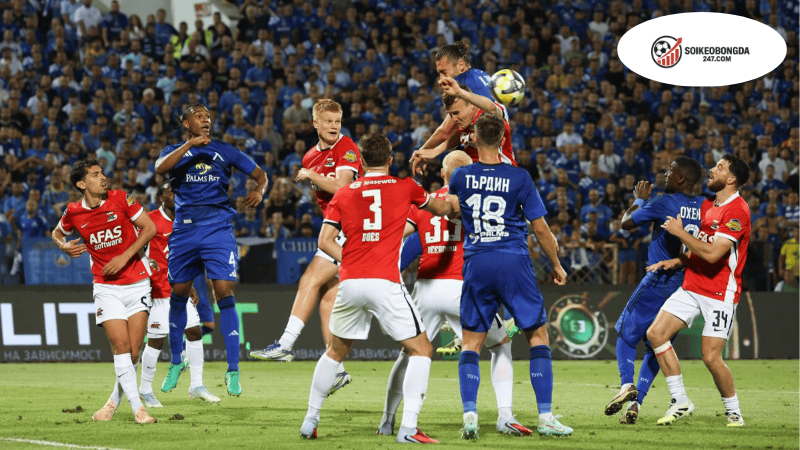 Soi kèo AZ Alkmaar vs Levski Sofia 0h30 ngày 29/8 (Conference League 2025/26) 2 Soi kèo hiệp 1 AZ Alkmaar vs Levski Sofia