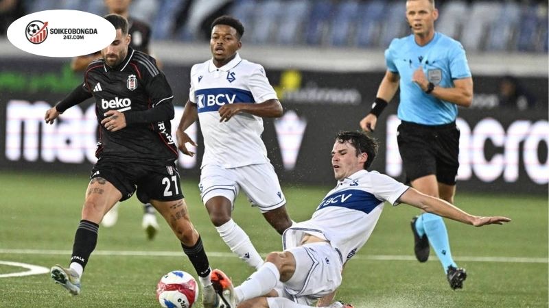 Soi kèo tài xỉu Besiktas vs Lausanne