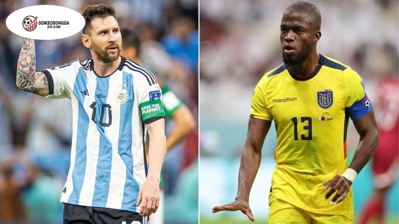 Thông tin lực lượng Ecuador vs Argentina mới nhất