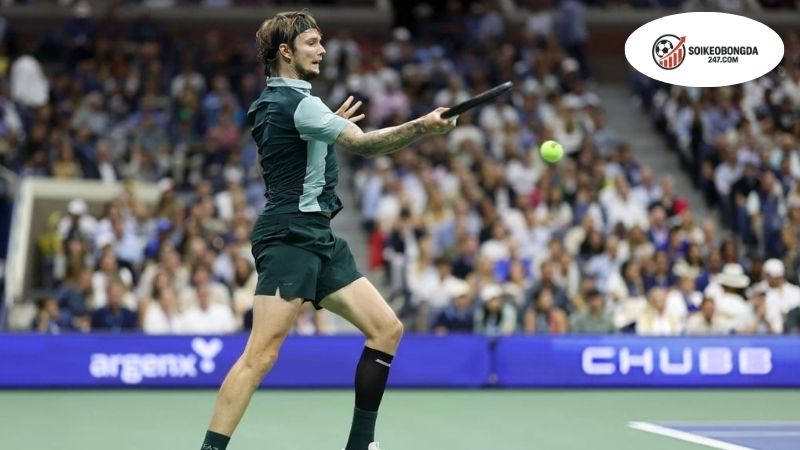 Sinner vào tứ kết US Open chuẩn bị đối đầu Musetti 2 Sinner tiến vào tứ kết US Open